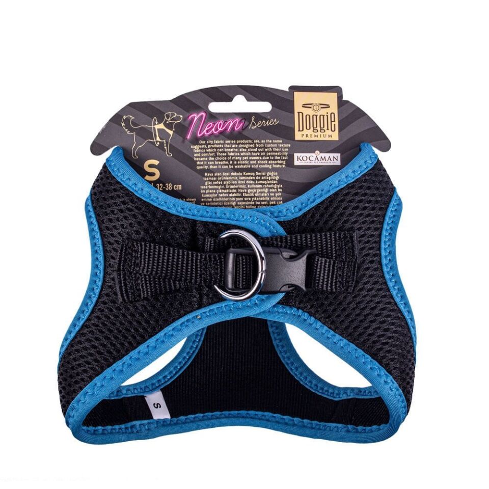 Doggie Neon Küçük Irk Köpek Göğüs Tasması S 32-38cm