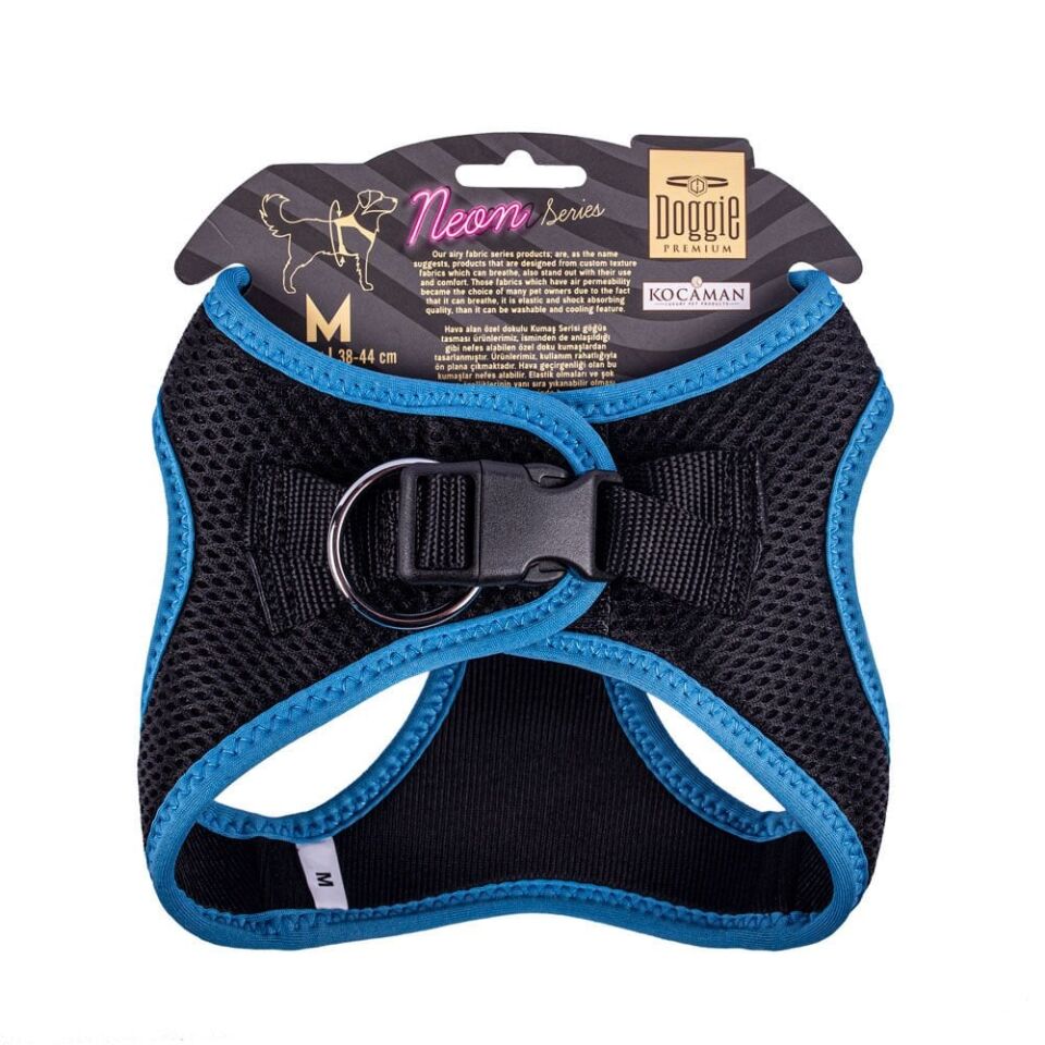 Doggie Neon Küçük Irk Köpek Göğüs Tasması M 38-44cm
