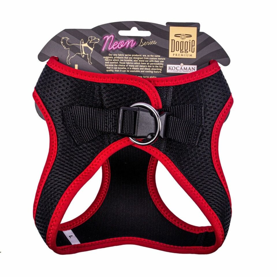 Doggie Neon Küçük Irk Köpek Göğüs Tasması L 42-48cm