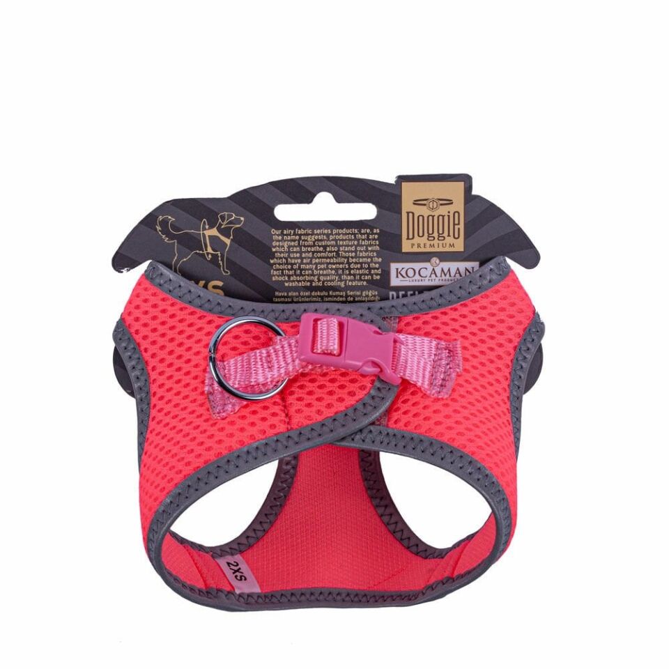 Doggie Reflektör Küçük Irk Köpek Göğüs Tasması 2XS 26-30cm