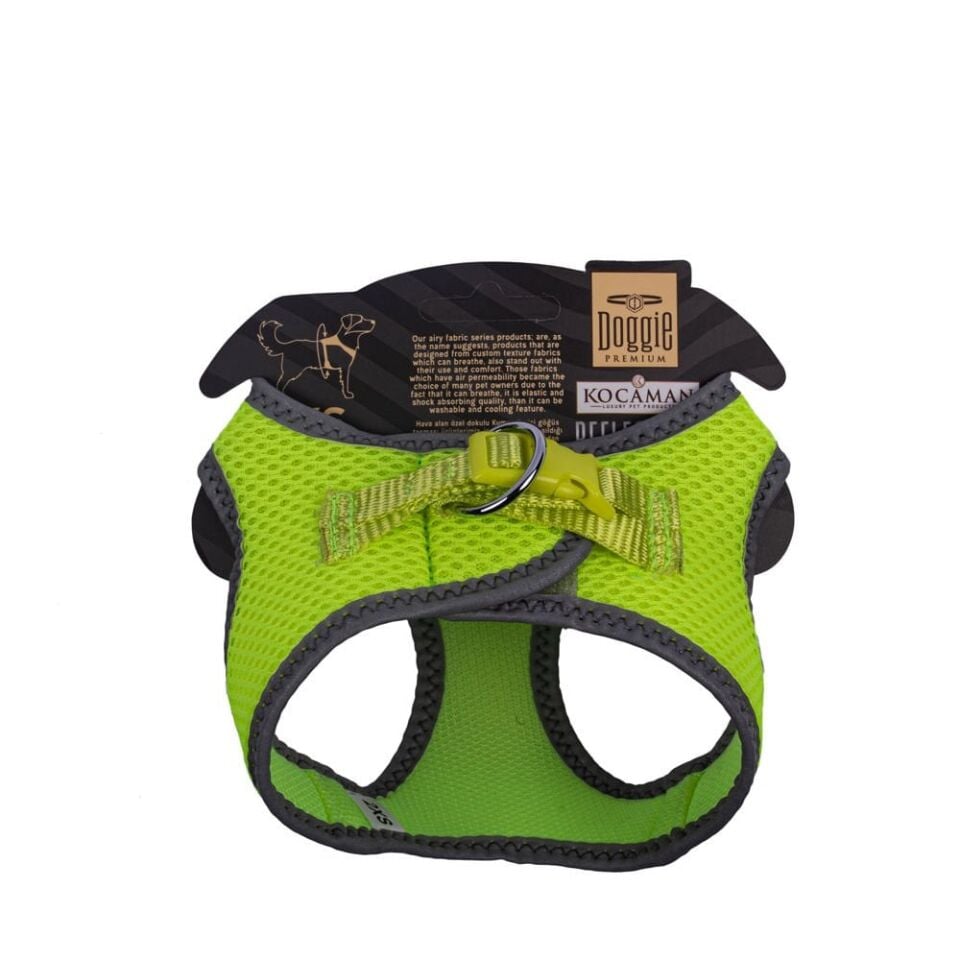 Doggie Reflektör Küçük Irk Köpek Göğüs Tasması 2XS 26-30cm