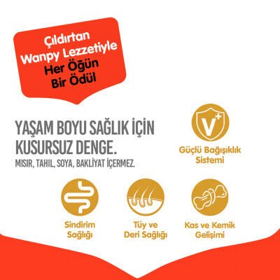 Wanpy Tahılsız Kuzulu Yavru Köpek Maması 1,5 kg