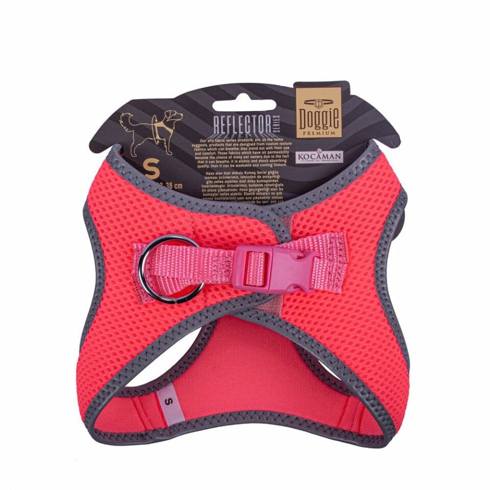 Doggie Reflektör Küçük Irk Köpek Göğüs Tasması S 32-38cm