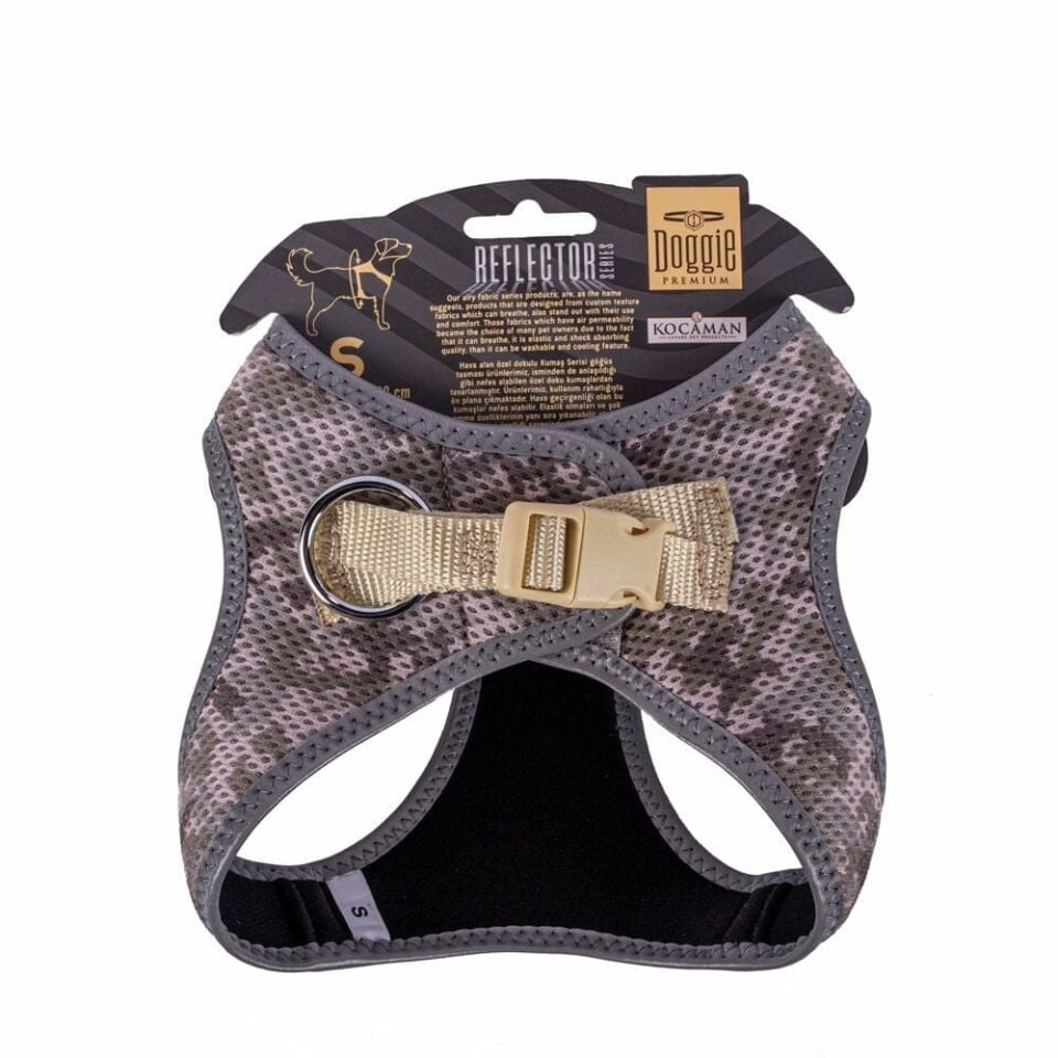Doggie Reflektör Küçük Irk Köpek Göğüs Tasması S 32-38cm