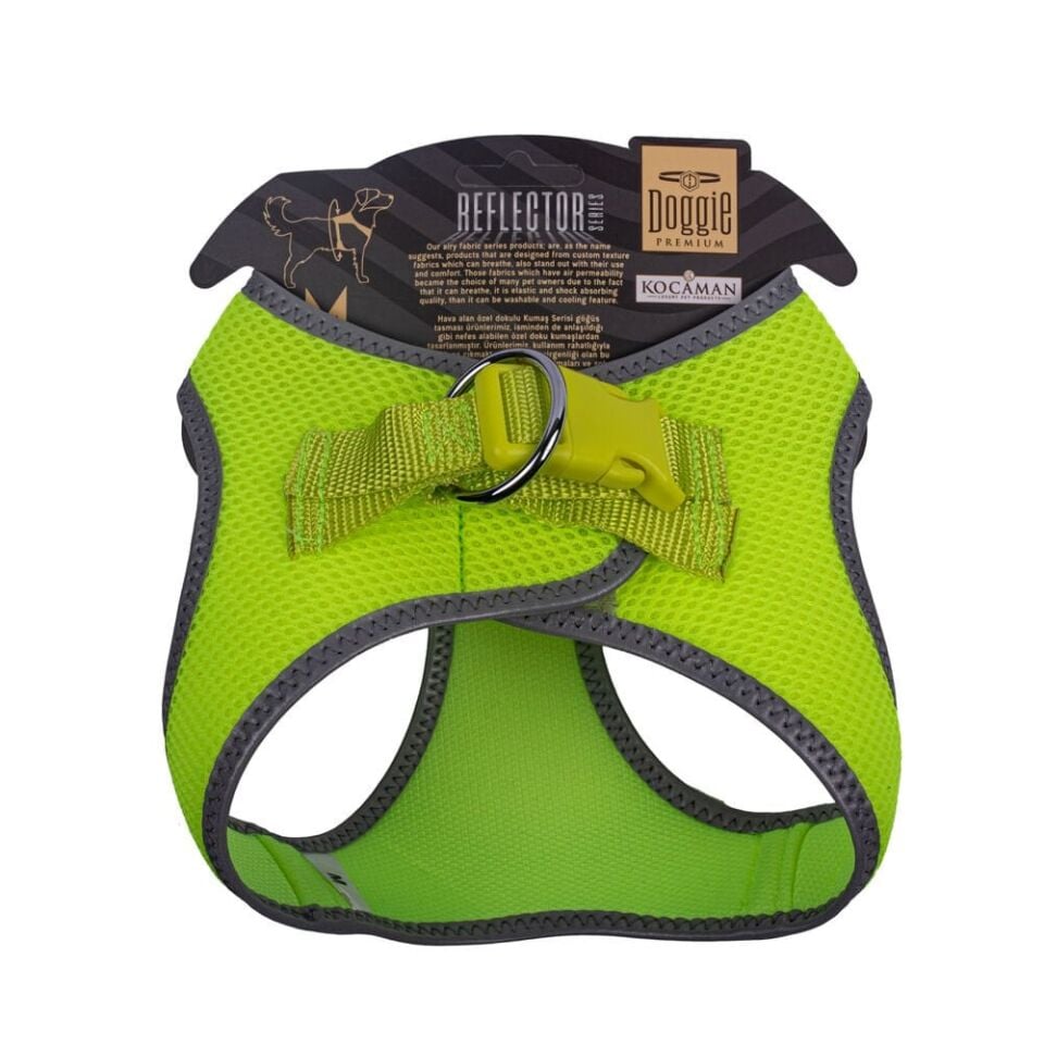 Doggie Reflektör Küçük Irk Köpek Göğüs Tasması M 38-44cm