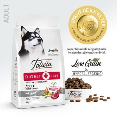 Felicia Kuzulu Yetişkin Köpek Maması 15 Kg