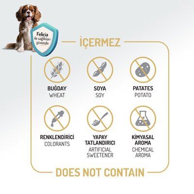 Felicia Kuzulu Yetişkin Köpek Maması 15 Kg