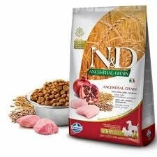 N&D Ancestral Grain Light Tavuklu ve Narlı Ata Tahıllı Küçük Irk Yetişkin Köpek Maması 2,5kg