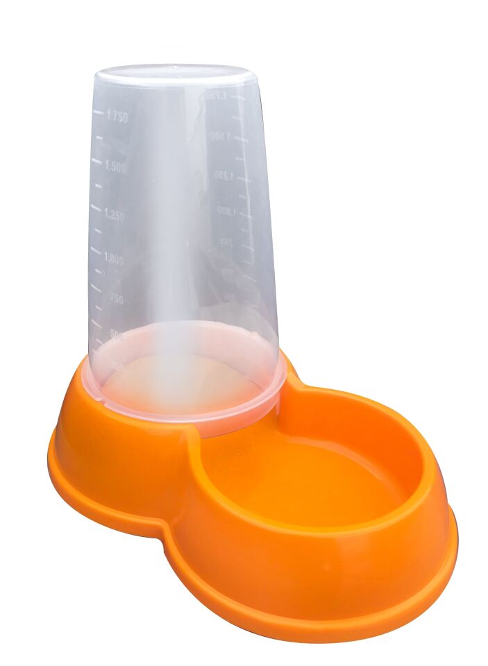 Tisert Plastik Rezerve Mama Kabı Siyah 1.750 Ml