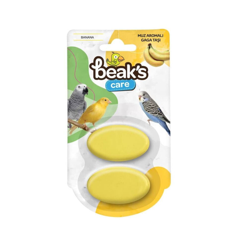 Beak'S Muz Aromalı Gaga Taşı - İkili