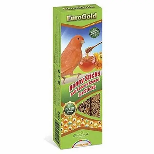 EuroGold Kanaryalar için Ballı Kraker 3’lü 100 gr