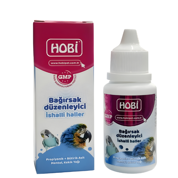 Hobi Kafes Kuşları İçin Bağırsak Düzenleyici 30 Ml