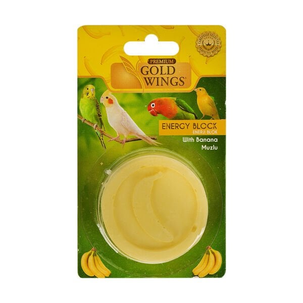 Gold Wings Premium Muzlu Kuş Enerji Bloğu 5cm