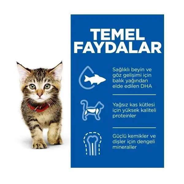 Hill's SCIENCE PLAN Healthy Development Ton Balıklı Yavru Kedi Maması 1,5kg