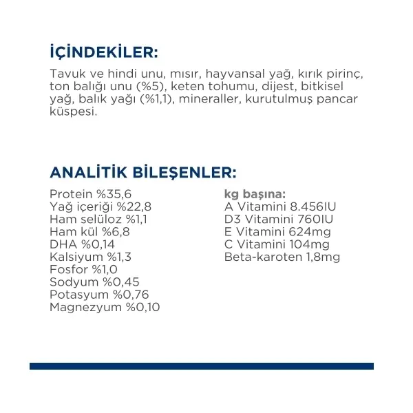 Hill's SCIENCE PLAN Healthy Development Ton Balıklı Yavru Kedi Maması 1,5kg
