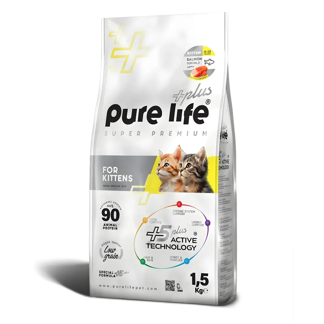 Purelife Plus Somonlu Yavru Kedi 1.5kg