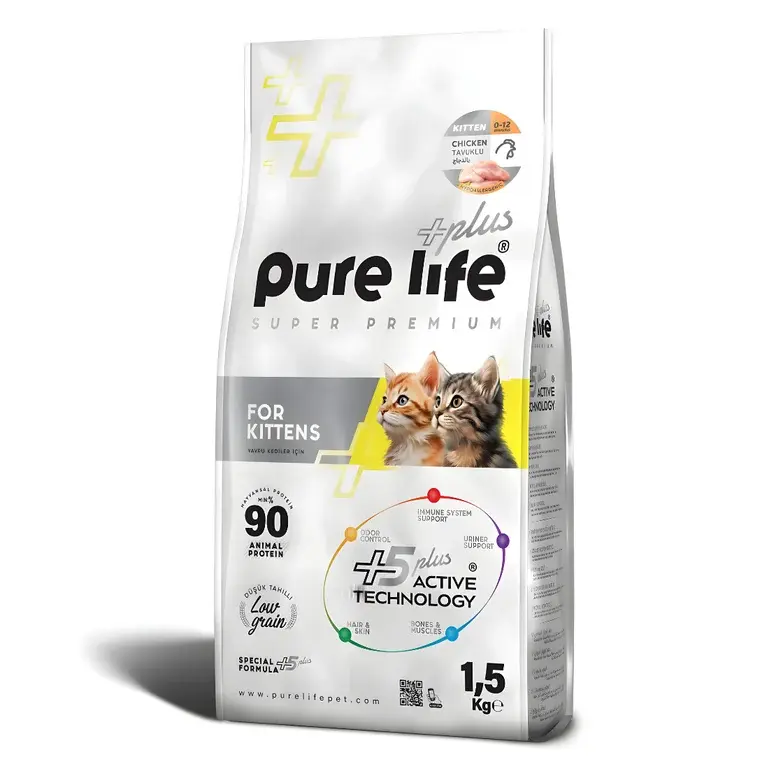 Purelife Plus Tavuklu Yavru Kedi 1.5kg