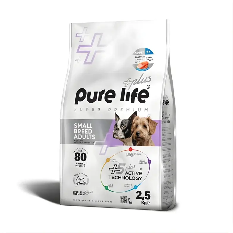 Purelife Plus Somonlu Küçük Irk Yetişkin Köpek 2.5kg