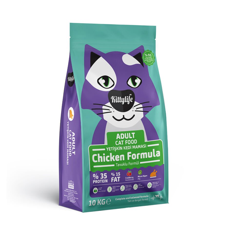 Kitty Life Süper Premum Tavuklu Kedi Maması 2 Kg