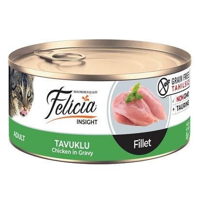 Felicia Tahılsız Tavuklu Fileto Kedi Konservesi 85 Gr