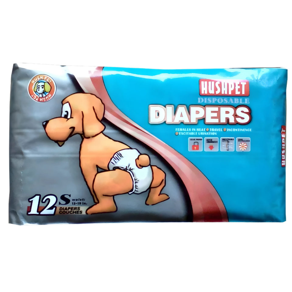 Hushpet Köpekler için Çiş Pedi Small Beden 12'li