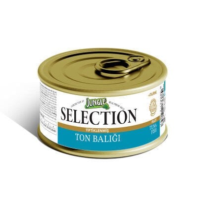 Jungle Selection Tiftiklenmiş Ton Balıklı Kedi Konservesi 70gr