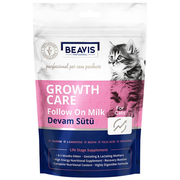 Beavis Growth Care Yavru Kedi Devam Süt Tozu 200gr