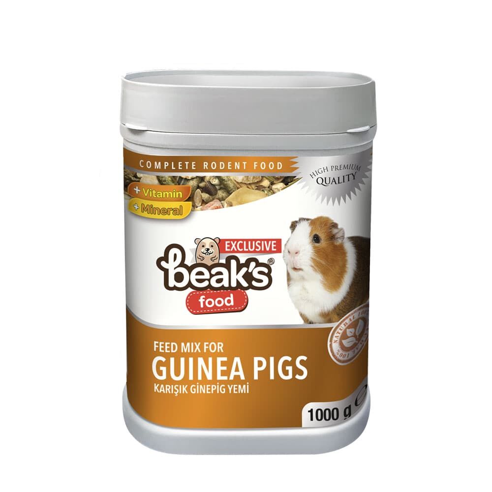 Beaks Karışık Guinea Pig Yemi 1000 gr
