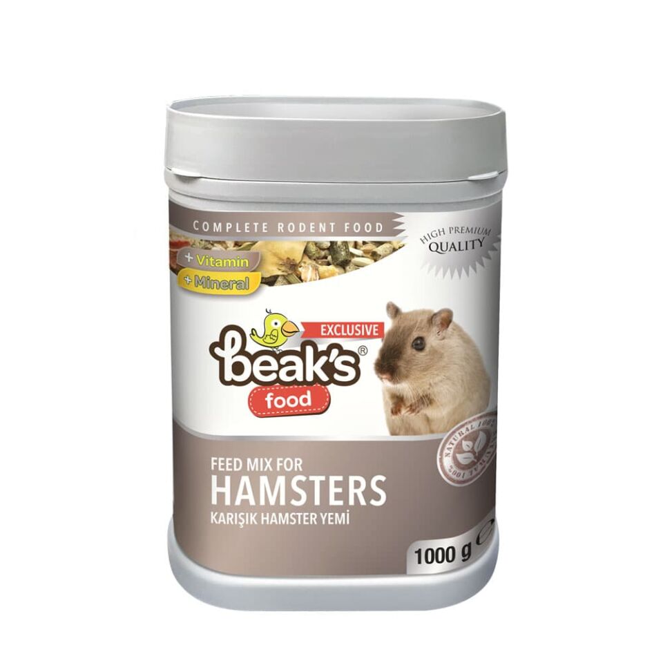 Beaks Karışık Hamster Yemi 1000 gr