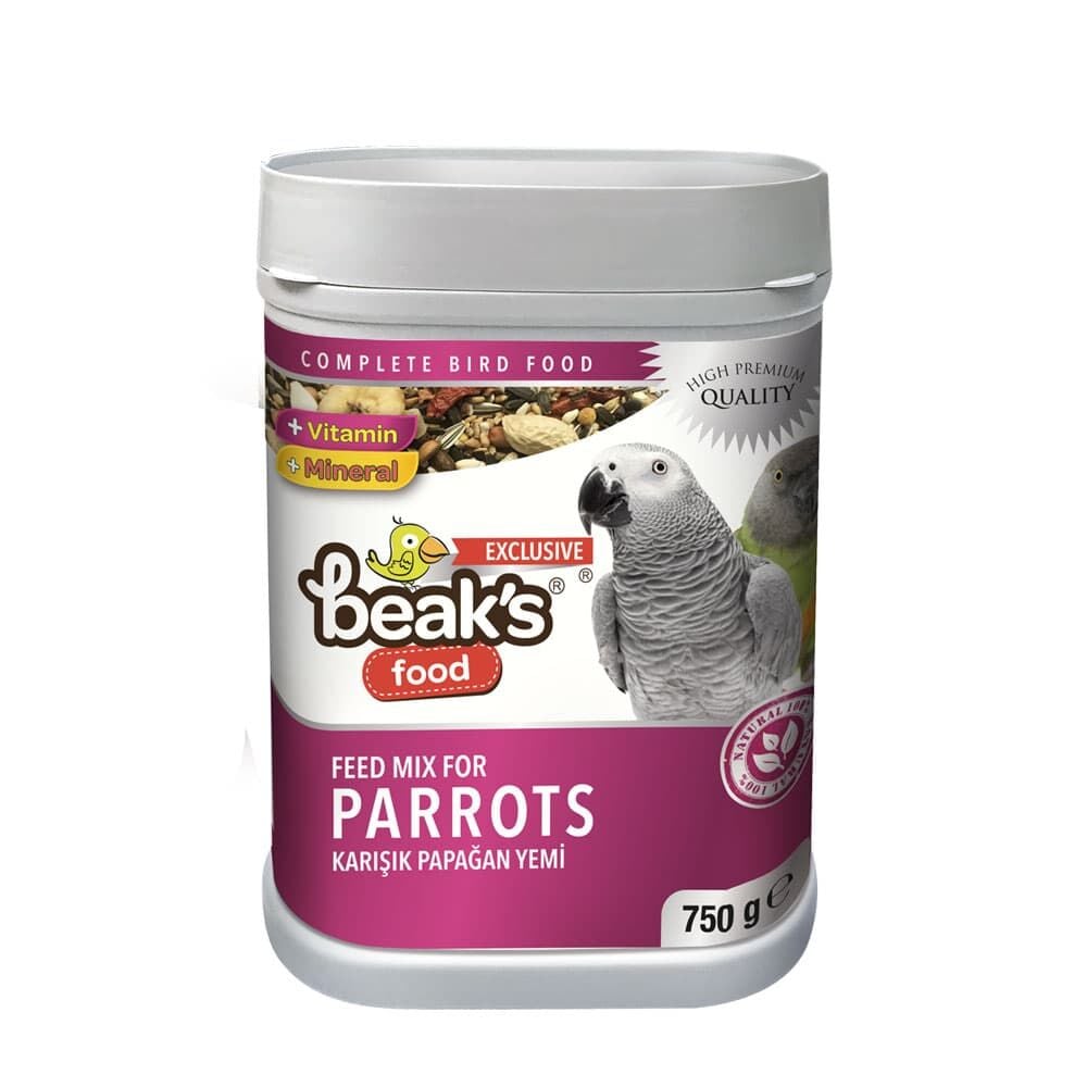 Beaks Karışık Papağan Yemi 750 gr