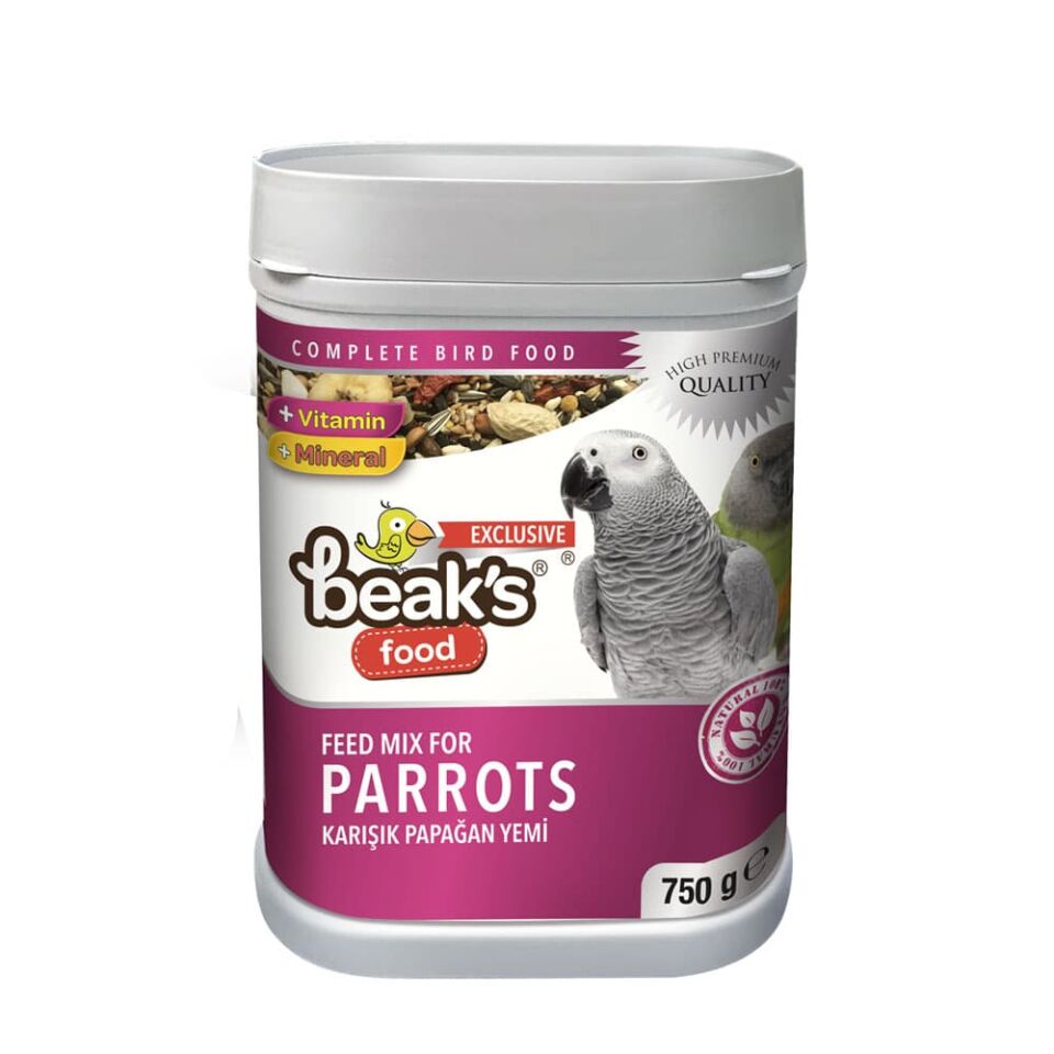 Beaks Karışık Papağan Yemi 750 gr