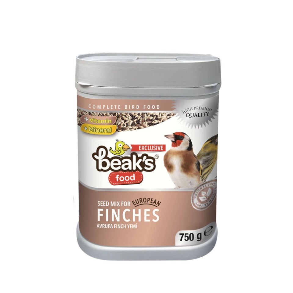 Beaks Avrupa Finch Kuş Yemi 750 gr