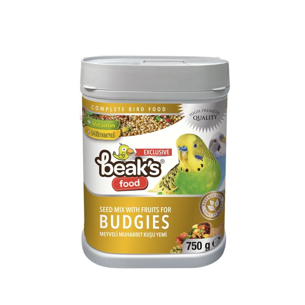 Beaks Meyveli Muhabbet Kuş Yemi 750 Gr