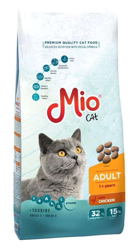 Mio Tavuklu Yetişkin Kedi Maması 15 Kg