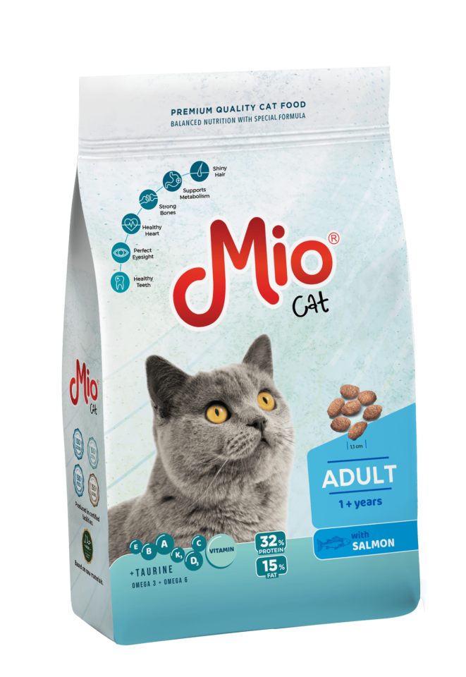 Mio Somon Balıklı Yetişkin Kedi Maması 1 Kg