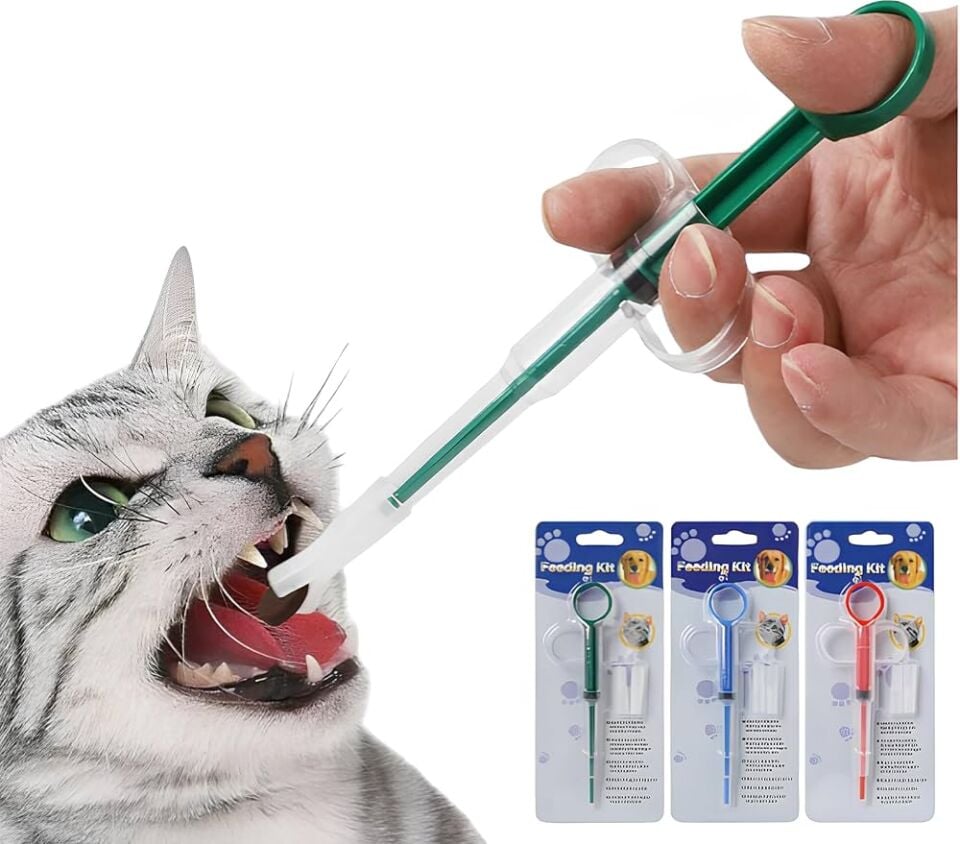 Kedi Köpek Hap Yutturma Aparatı