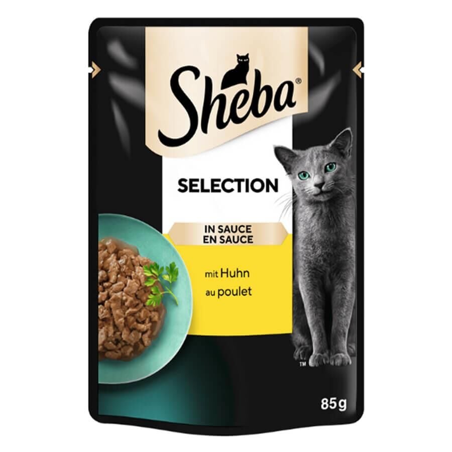 Sheba Pouch Tavuklu Yetişkin Kedi Konservesi 85gr
