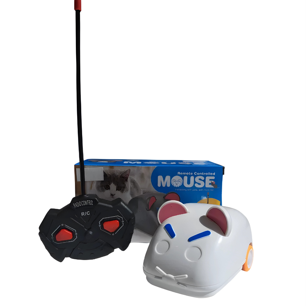 Akıllı Arabalı Fare Kedi Oyuncağı Uzaktan Kumandalı
