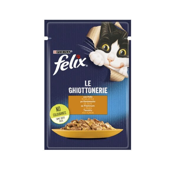 Felix Jöle İçinde Tavuklu Yetişkin Kedi Konservesi 85gr