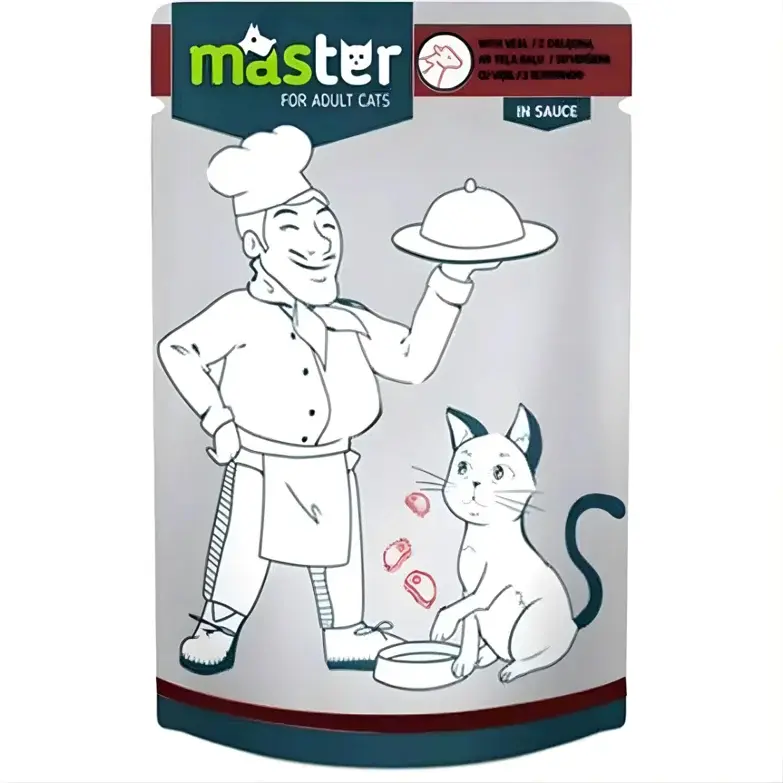 Master Kedi Konservesi Dana Etli 80 Gr