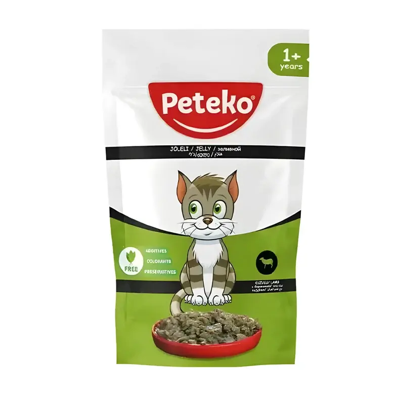 Peteko Pouch Jelly Kuzulu Kedi Konserve 85 Gr