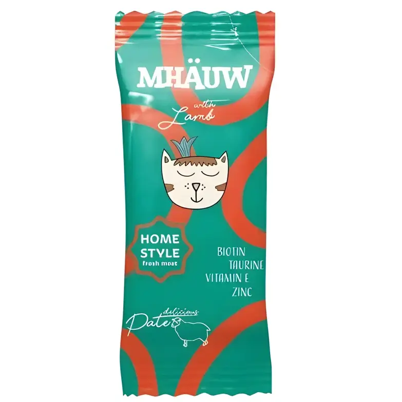 Mhauw Pouch Pate Lamb Kedi Yaş Maması 80 Gr