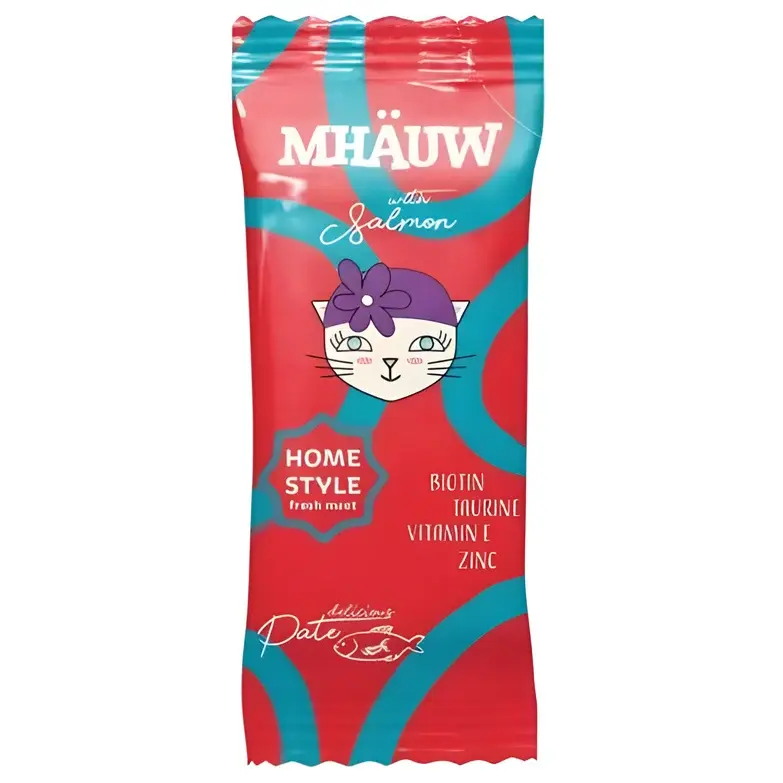 Mhauw Pouch Pate Salmon Kedi Yaş Maması 80 Gr