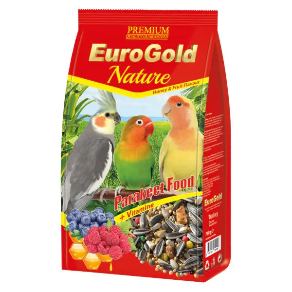 EuroGold Meyve Aromalı Paraket Yemi 750gr