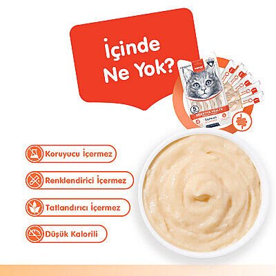 Wanpy Digestive Health Somonlu ve Tavuklu Sindirim Desteği Krema Kedi Ödül Maması 14gr (5'li)