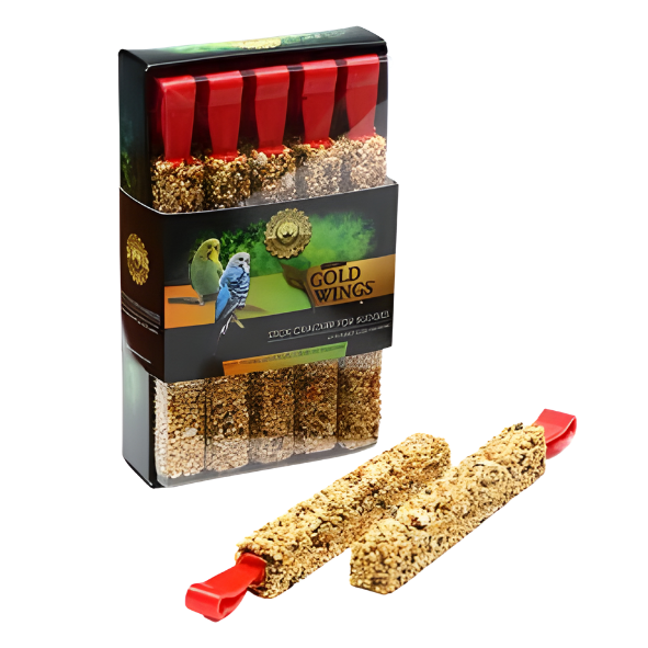 Gold Wings Premium Muhabbet Krakeri Ballı-Meyveli 10'lu