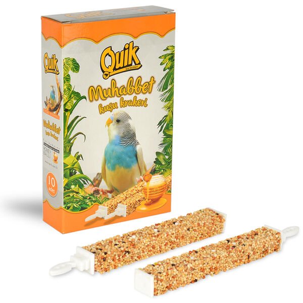 Quik Ballı Muhabbet Kuşu Krakeri (10'lu)