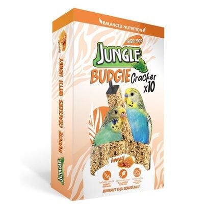 Jungle Ballı Muhabbet Kuşu Krakeri 10' lu
