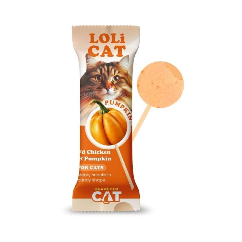 EuroCat EuroGold LoliCat Bal Kabaklı Kedi Ödül Maması 1,5gr (15'li)
