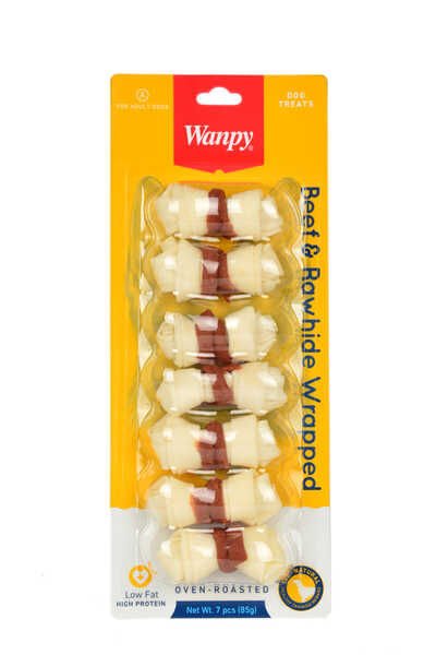 Wanpy Ördek ve Biftek Eti Sargılı Yüksek Proteinli Köpek Ödülü 85gr